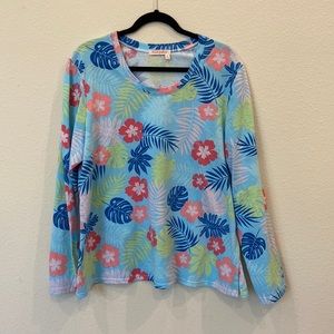 2X FRESH PRODUCE LIGHTWEIGHT KNIT TOP